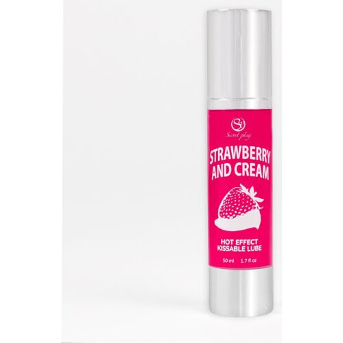 Lubrificante Secretplay 2-1 Efeito Calor Morango 50ml