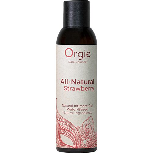 Lubrificante Orgie All-Natural Strawberry 150ml