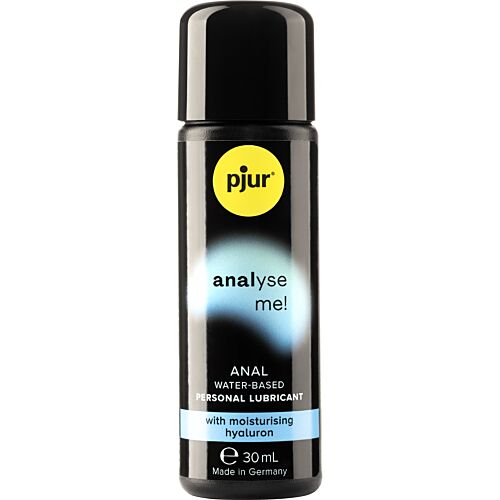 Lubrificante Pjur Analyse Me! Moisturising 30 ml com ácido hialurónico