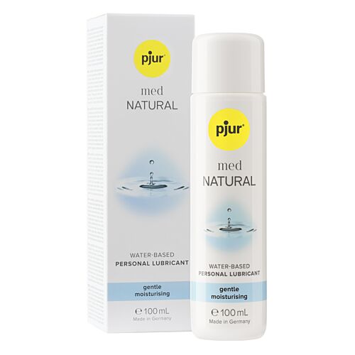 Lubricante Pjur Med Natural Glide 100 ml com ingredientes naturais