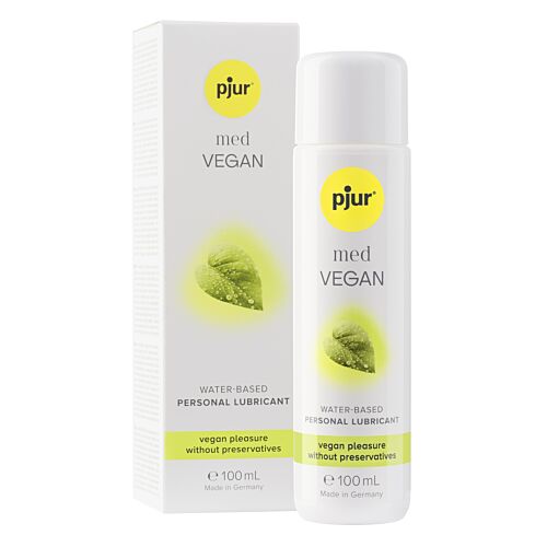 Lubricante Pjur Med Vegan Glide 100 ml sem conservantes