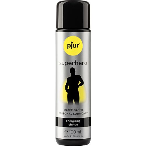 Lubrificante Pjur Superhero Glide 100 ml com Ginkgo
