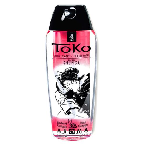 Lubrificante SHUNGA Toko Aroma Morango e Champanhe