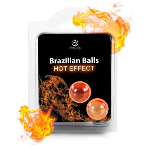 Lubrificante SECRETPLAY Brazilian Balls efeito calor