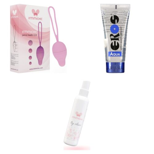 Kit de pavimento pélvico com bolas de Kegel de peso progressivo