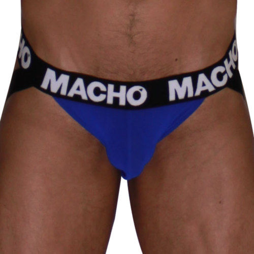 Jockstrap MACHO UNDERWEAR MX28AZ com suporte duplo