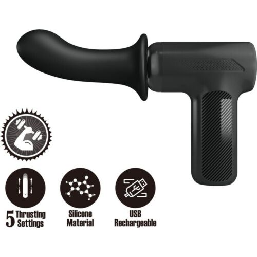 Masajeador Pretty Love DJ Doctor com 5 configurações de empuje