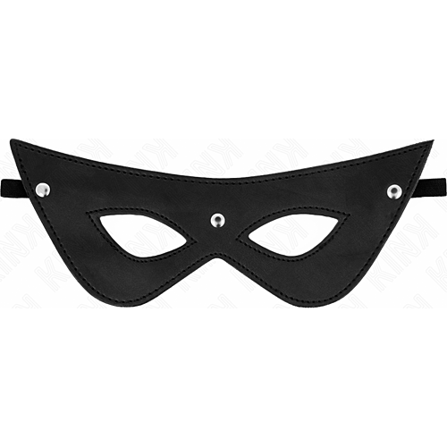 Máscara KINK MASKED ALLURE com 3 Remaches 24 x 9 CM