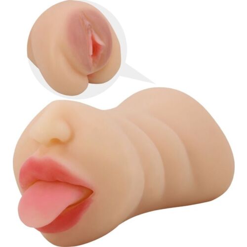 Masturbador CRAZY BULL Sarah de duplo canal