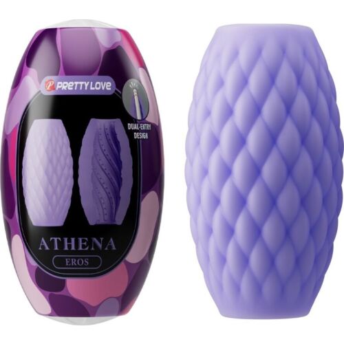 Masturbador Masculino Pretty Love Athena Eros com Entrada Dupla