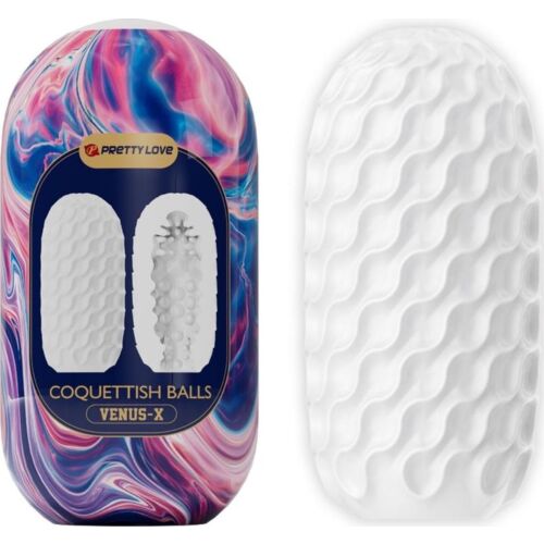 Masturbador Masculino Pretty Love Coquettish Balls com 3 túneis