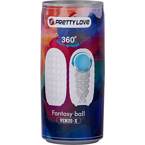 Masturbador Pretty Love Venus com túneis texturizados