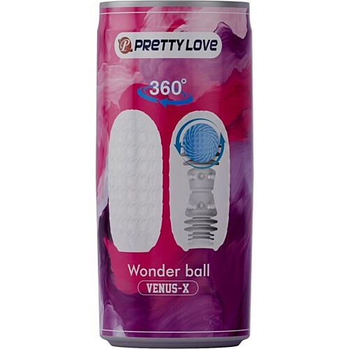 Masturbador masculino Pretty Love Venus X com túneles texturizados