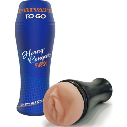 Masturbador compacto PRIVATE Horny Cougar To Go