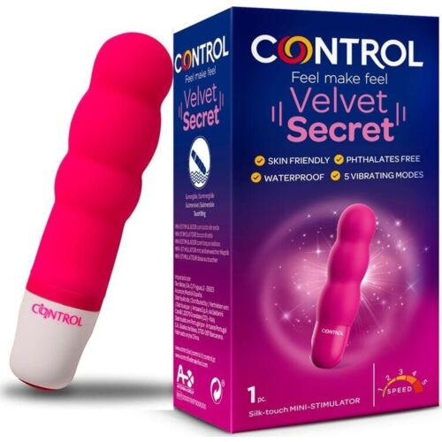 Mini vibrador CONTROL Velvet Secret três esferas