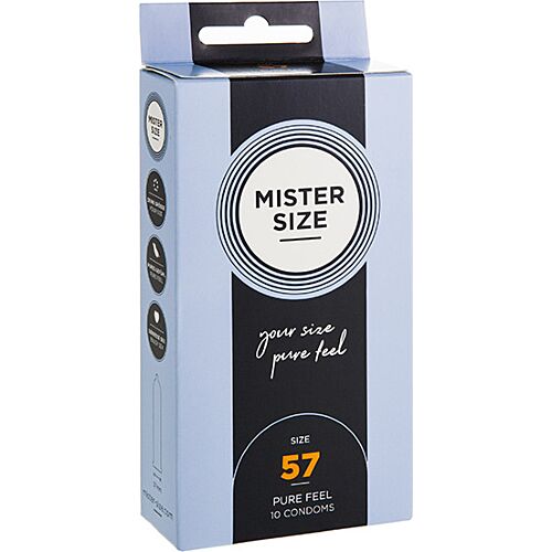 Preservativos MISTER SIZE L 57 mm | Ajuste personalizado