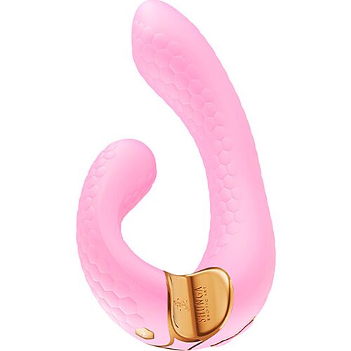 Vibrador Shunga MIYO Light Pink com Estimulação Dupla