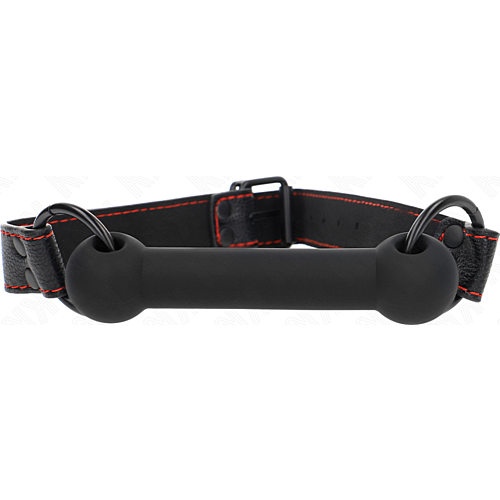 Mordaça KINK - Forma de Osso com Correia Ajustável