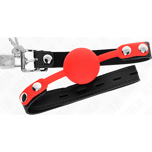 Mordaça de Bola KINK 4 cm com Fechadura