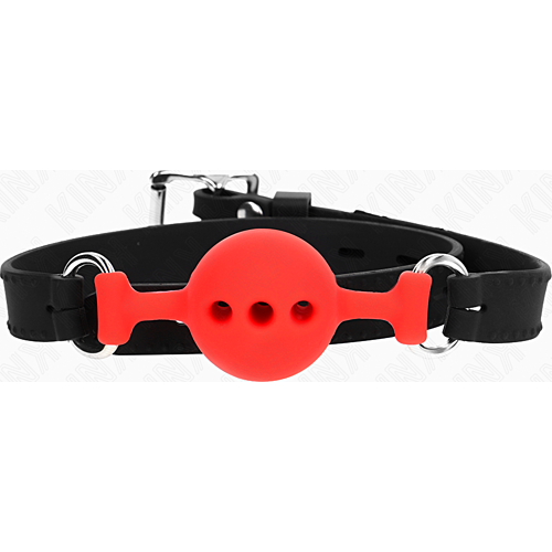 Mordaça KINK ajustável de silicone 55 x 2 cm