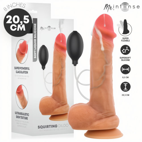 Pénis Realístico MR. INTENSE Danny com Função de Ejaculação