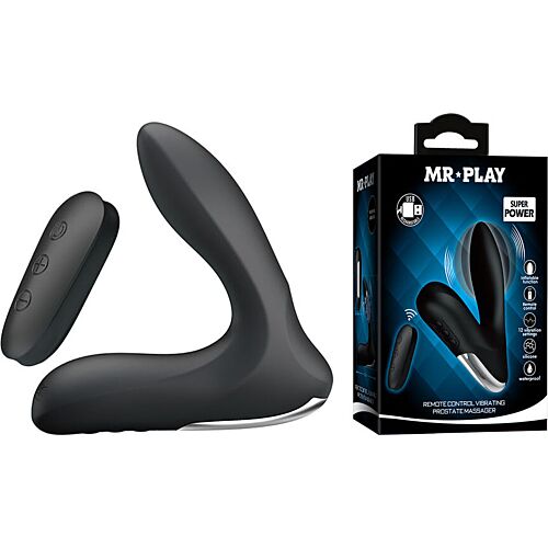 Massajador de Próstata MR PLAY com Vibração e Controle Remoto
