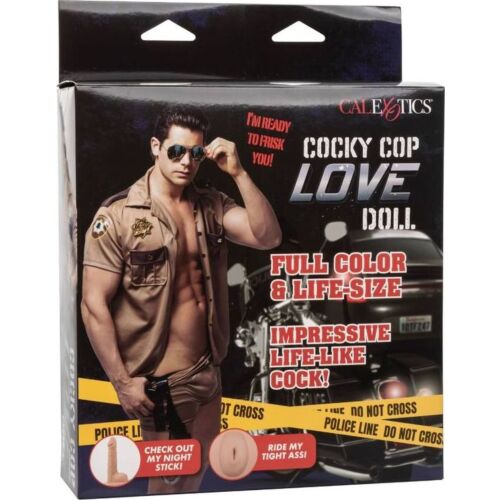 Boneca sexual masculina Cocky Cop Love Doll - California Exotics - Qualidade e intensidade em suas fantasias