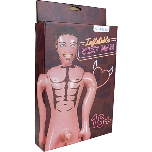 Boneca Hinchável Sexy Man para festas de despedida