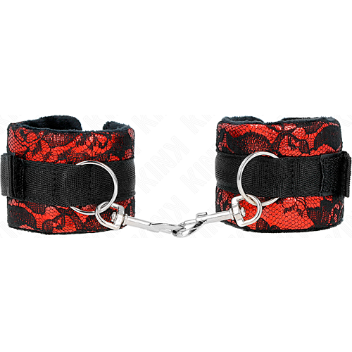 Algemas KINK Wrist Restraint de veludo e nylon