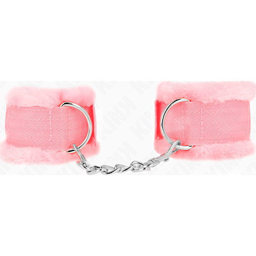 Algemas KINK Wrist Restraint Rosa Ajustável 17-31 cm