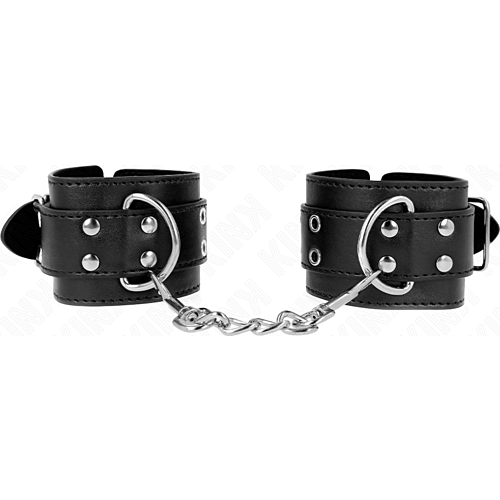 Algemas KINK Wrist Restraint com Dupla Linha de Tachuelas