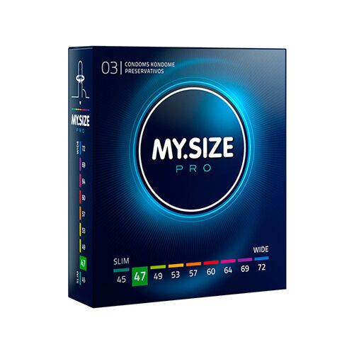 Preservativos MY SIZE PRO 47 MM - Ajuste Personalizado