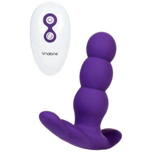 Vibrador anal Nalone Pearl com controlo remoto