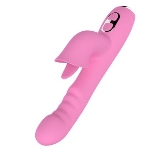 Vibrador Rabbit NALONE T-MAY com Movimento de Impulso