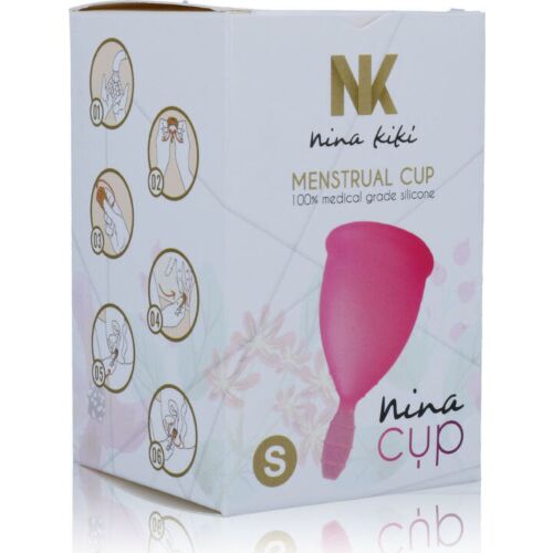Copa Menstrual NINA KIKÍ Tamanho S - Uso Ecológico e Confortável