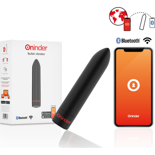 Bala Vibradora ONINDER BERLIN com App para Controle Remoto