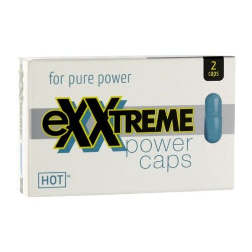 Pills for Men HOT EXXTREME POWER CAPS - Aumenta a energia masculina