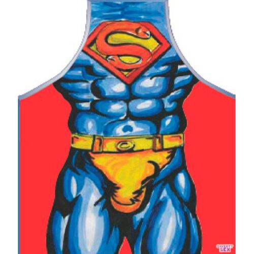 Delantal Diablo Picante Super Pene com ilustrações divertidas