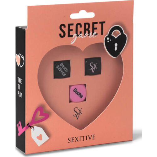 Dados eróticos SEXITIVE Secret Game Pack 3