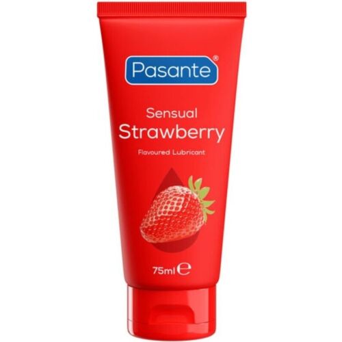 Lubrificante PASANTE Sensual Strawberry de morango 75 ml