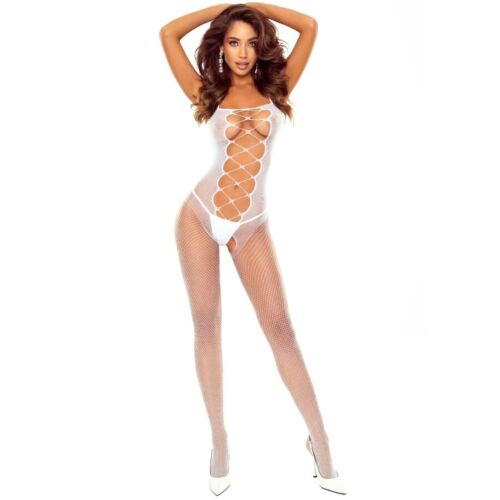 Bodystocking Passion Woman BS124 com detalhe em rendas