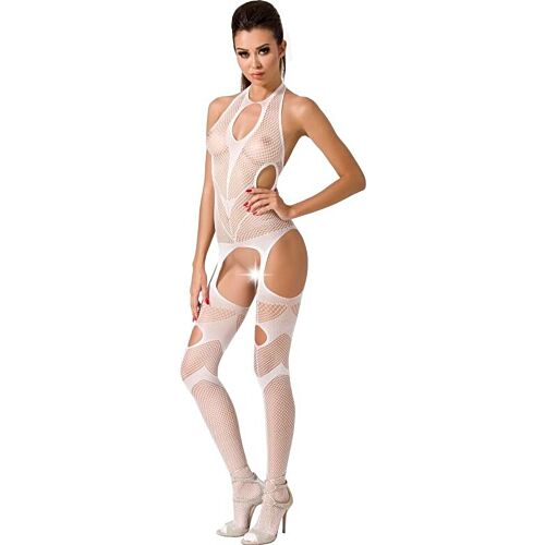 Bodystocking Passion Woman BS053 com abertura na virilha