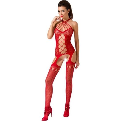 Bodystocking BS056 Malha e Renda