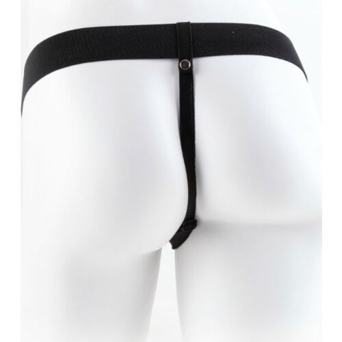 Arnes Vibrador FETISH FANTASY SERIES 11'' Com Testículos Hueco