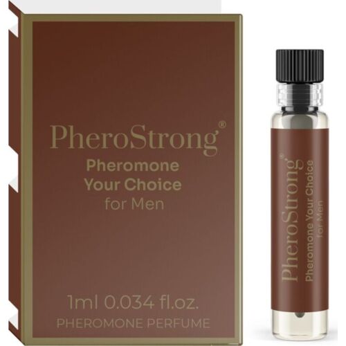 Perfume com Feromonas Pherostrong Your Choice para Homem