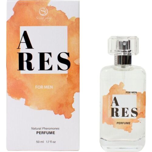 Perfume Masculino SECRETPLAY ARES com Feromona de Trufa