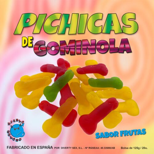 Golosinas Divertidas Diablo Goloso - Pichitas de Gominola
