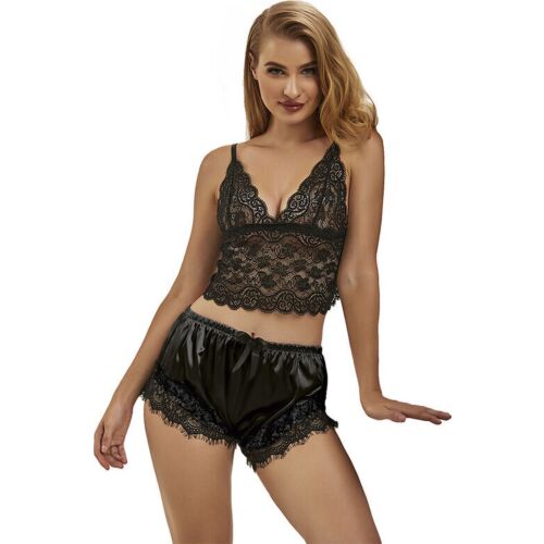 Conjunto de Lingerie Sublime S/M - Elegância e Sedução.