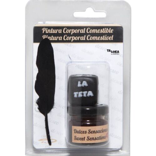 Pintura Corporal Comestível TALOKA Sabor Chocolate