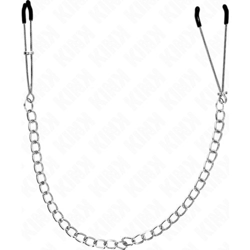 Pinças para Mamilos KINK com Cadeia Grossa de 30 cm